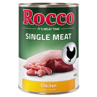 Sparpaket Rocco Single Meat 24 x 400 g