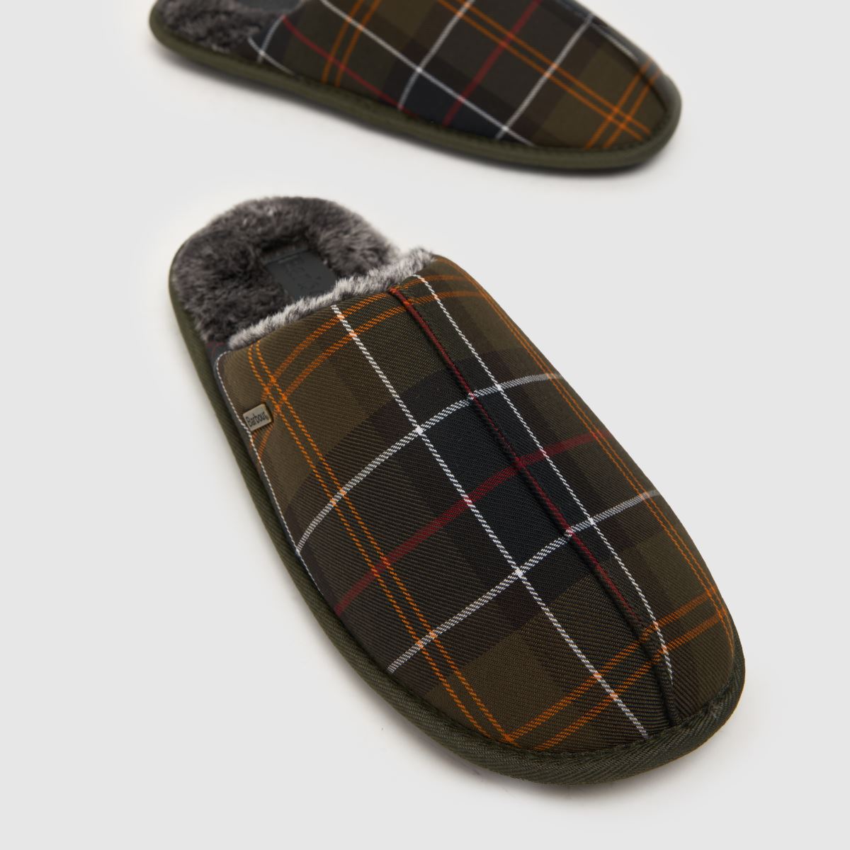 Barbour Young tofflor i khakifärg