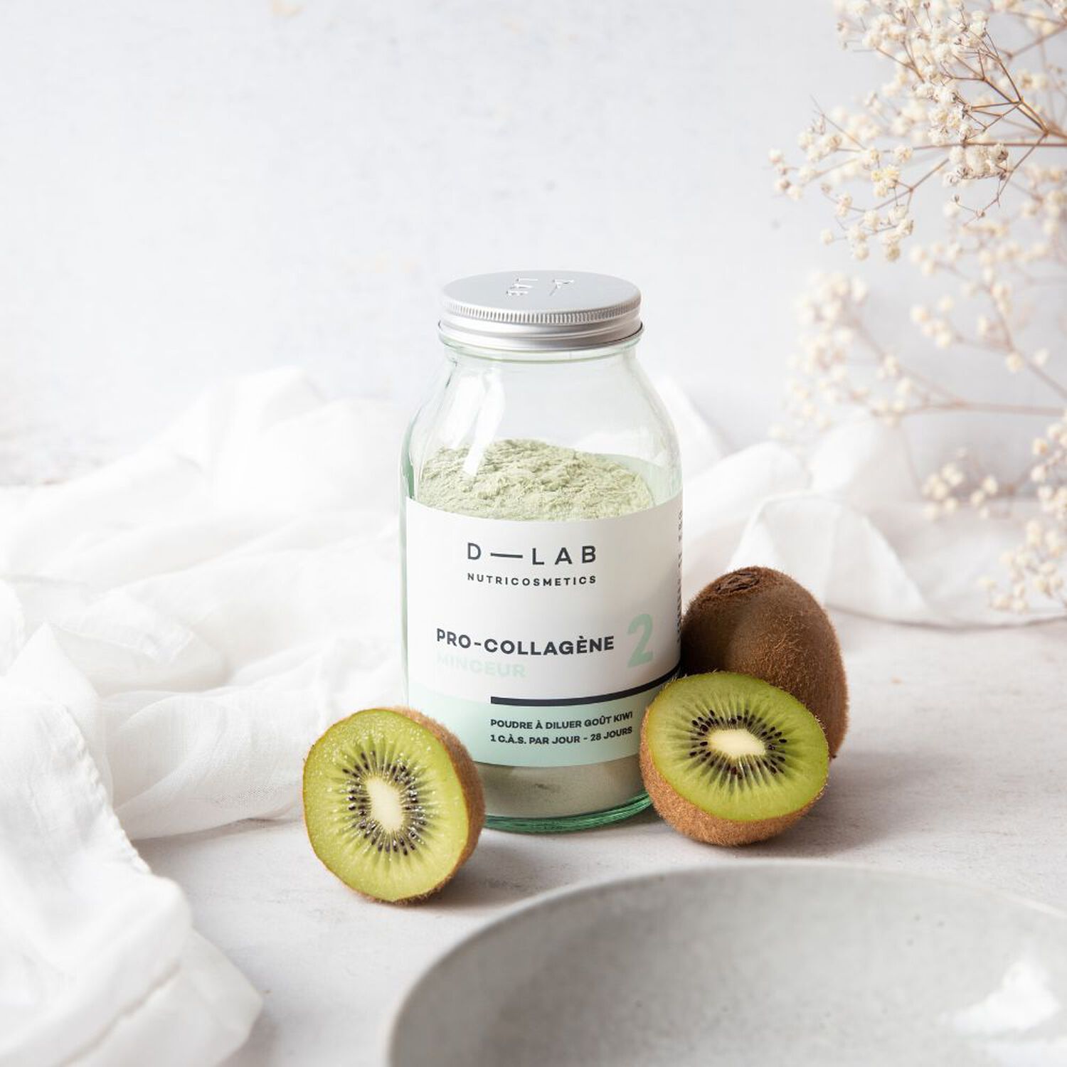 d-lab nutricosmetics Pro-Collagène Complément Alimentaire - Minceur 1 Mois
