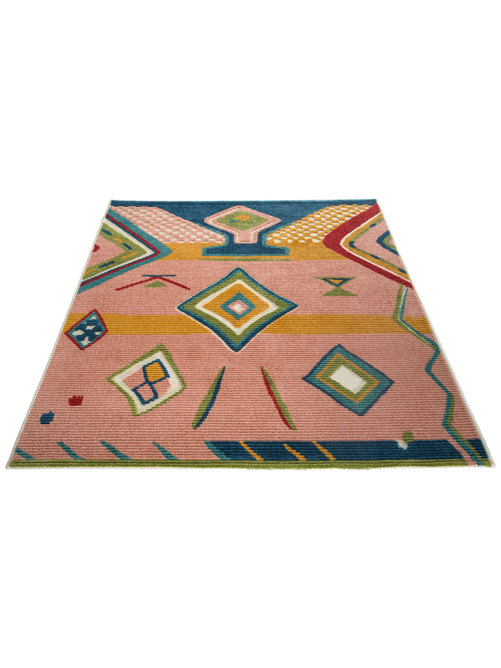 Sumba Outdoor-Teppich, Rose
