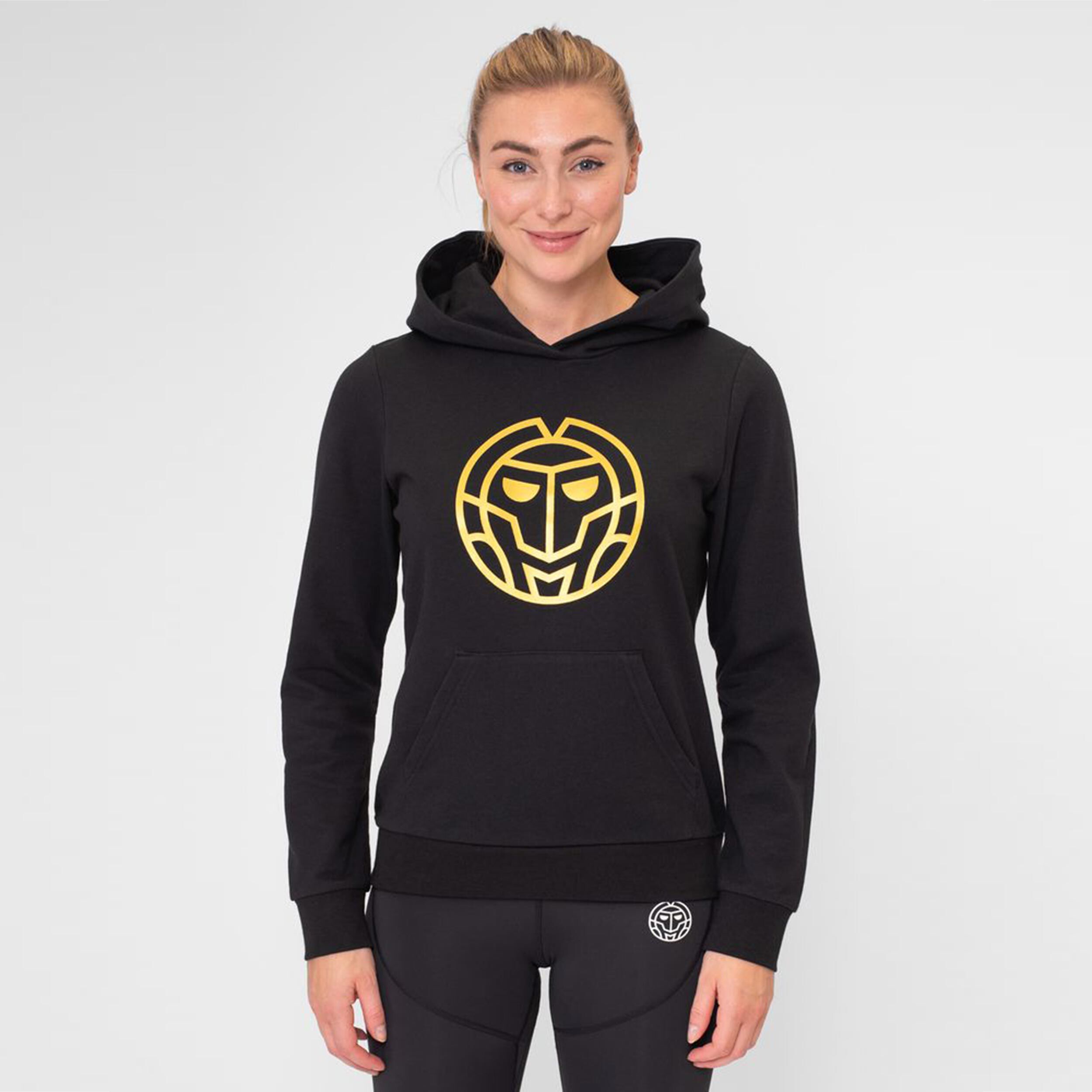 Paris 2024 Chill Hoody Damen - Schwarz, Gold
