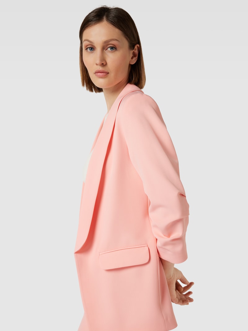 Blazer mit Reverskragen in lachs