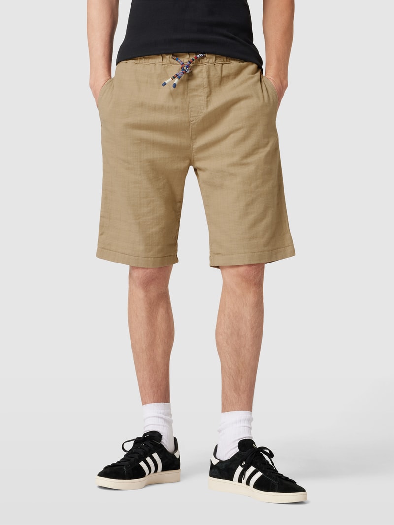 Bermudas mit Tunnelzug in beige