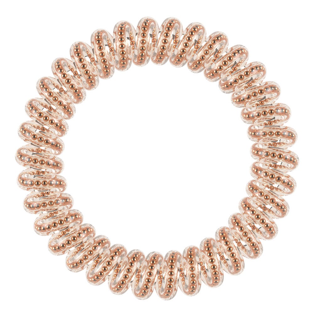 Invisibobble Slim Of Bronze and Beads 3 Stück