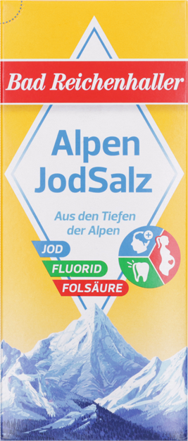 Bad Reichenhaller Alpen JodSalz Fluorid+Folsäure