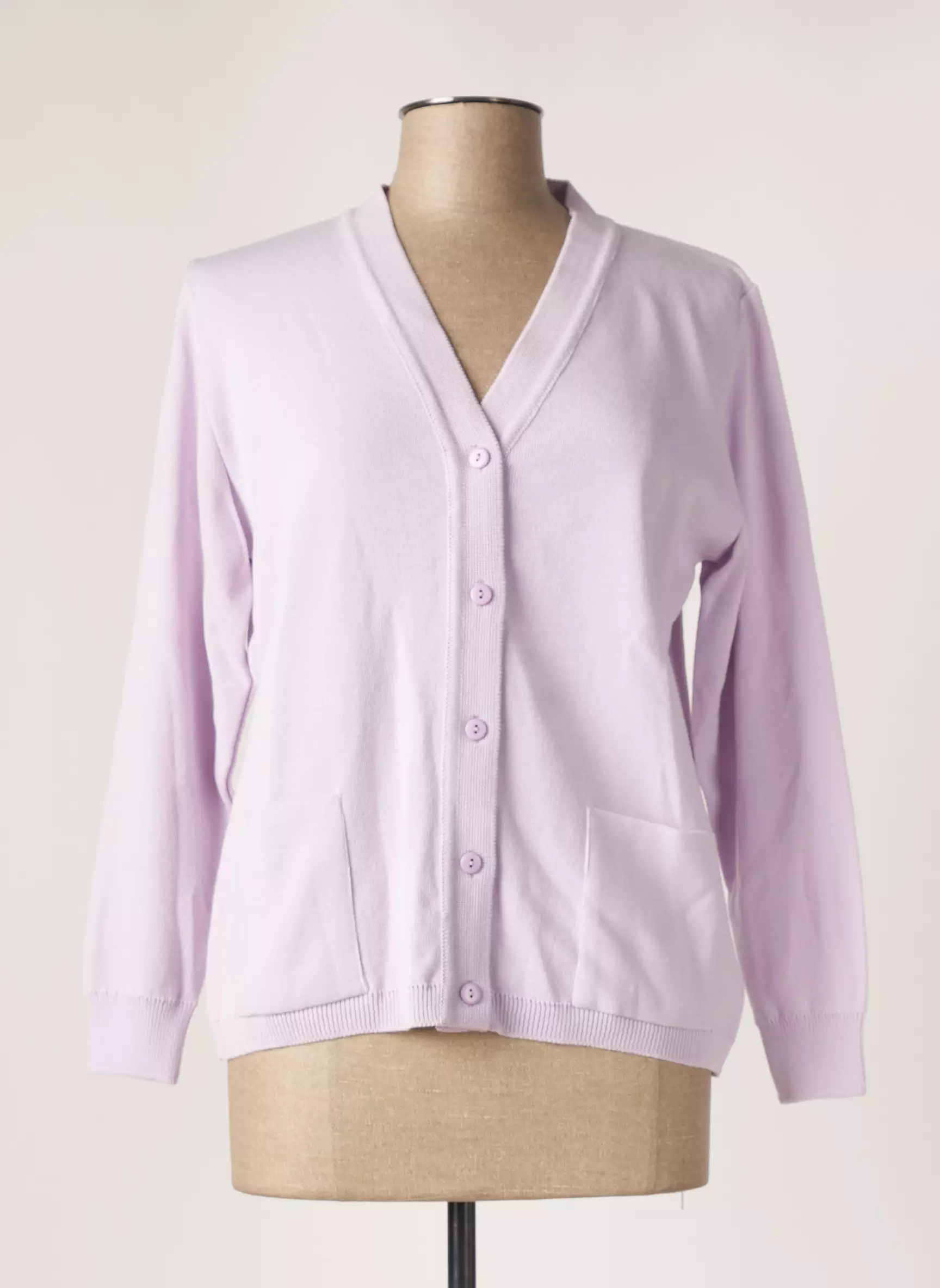 I Odena Cardigans Femme couleur violet