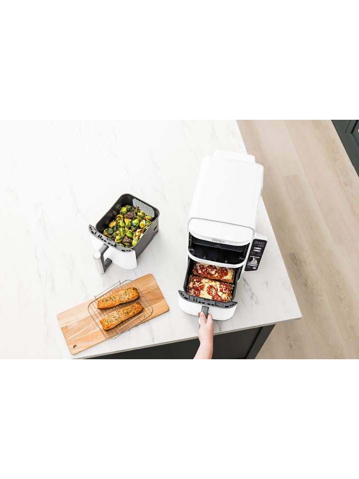 NINJA Heißluftfritteuse SL400EU Double Stack 2-Ebenen XL in weiß günstig kaufen onesize