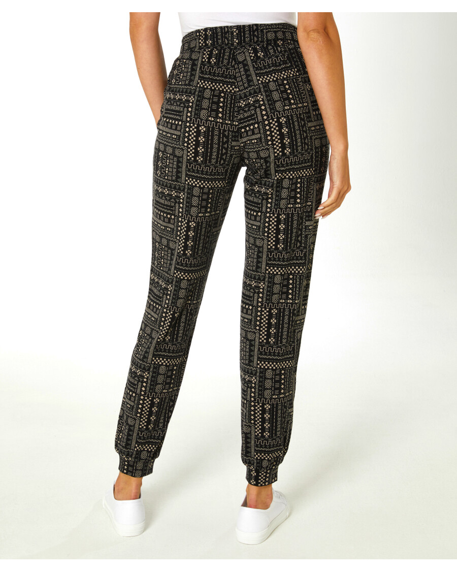 Bedruckte Freizeithose