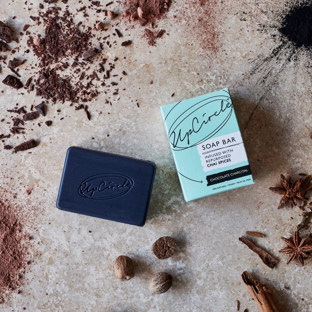 upcircle Care: Chocolate Charcoal Chai Soap Bar Care: Soin Corps