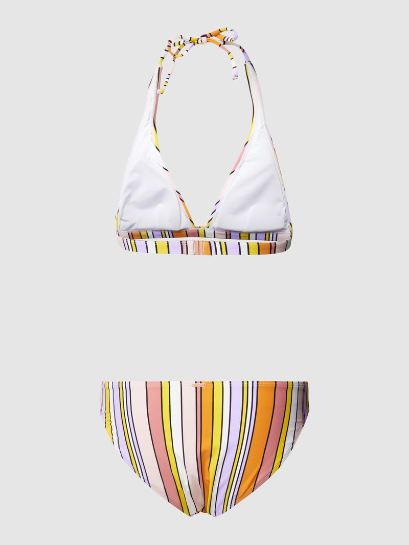 Bikini-Set mit Allover-Muster Modell 'RITA' in orange
