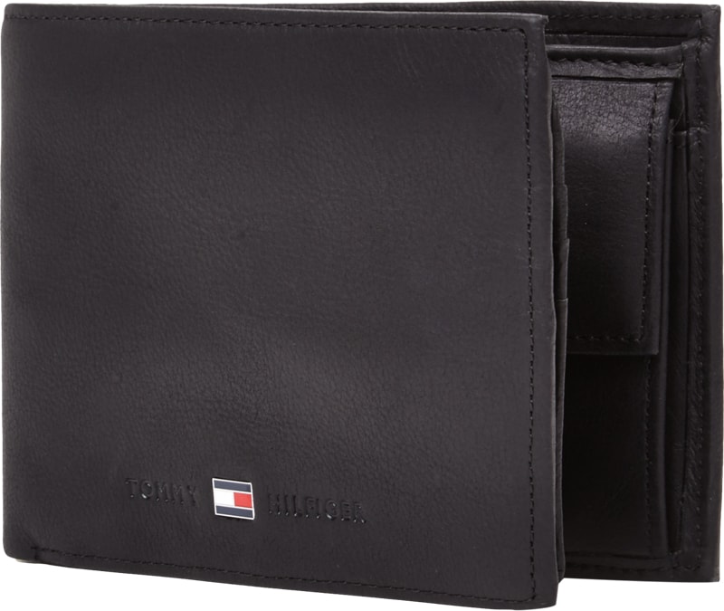 Geldbörse aus Leder in schwarz