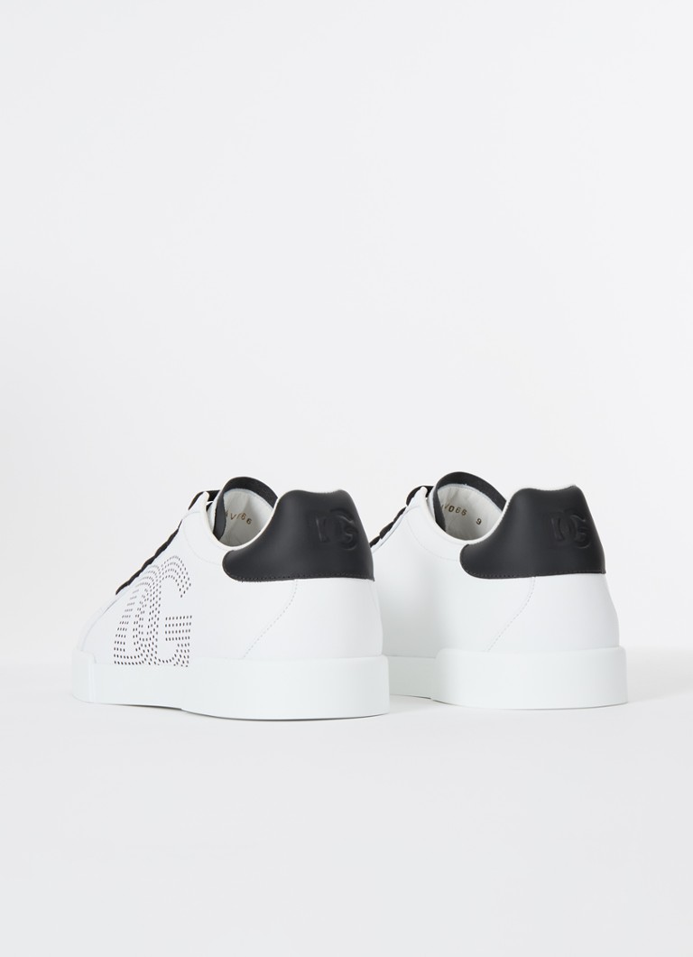 Sneakers Dolce & Gabbana Portofino in pelle di vitello con logo