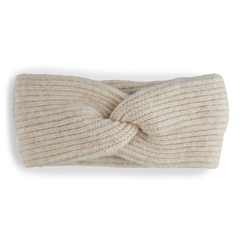 Pannebånd offwhite, mohair-look