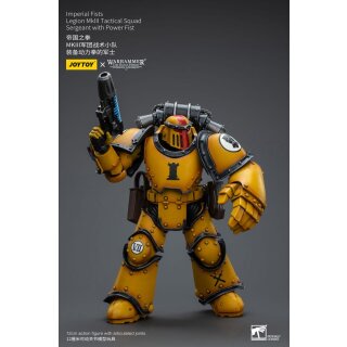 Warhammer The Horus Heresy Actionfigur: Imperial Fists - Legion MkIII Tactical Squad Sergeant with Power Fist