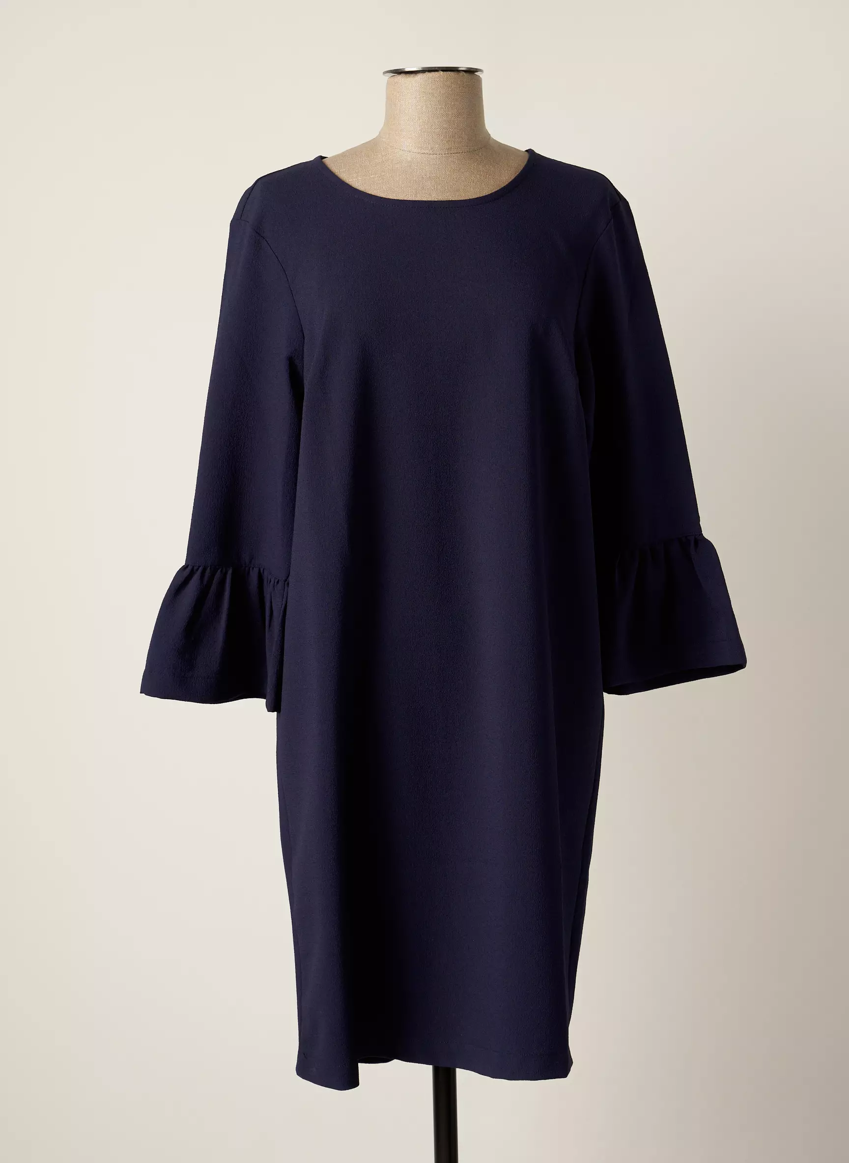 Imitz Robes Mi Longues Femme couleur bleu