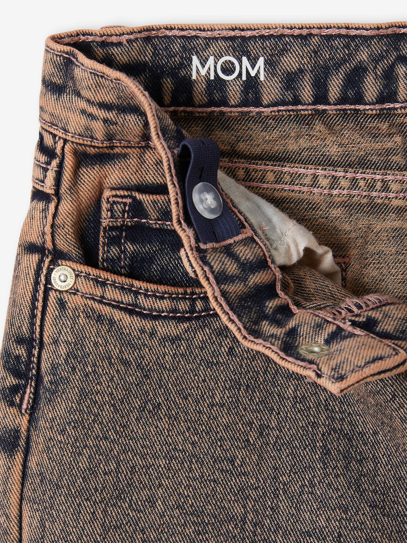 Vertbaudet Mädchen Mom-Jeans - altrosa