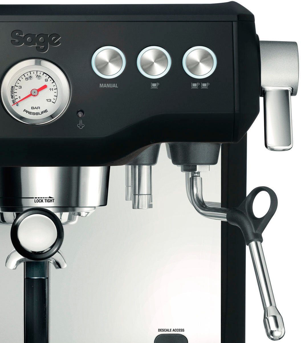 Sage Espressomaschine the Dual Boiler, SES920BTR, Black Truffle
