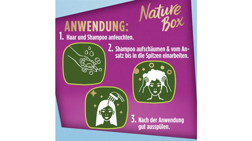 Nature Box festes Shampoo Reparatur 85 g