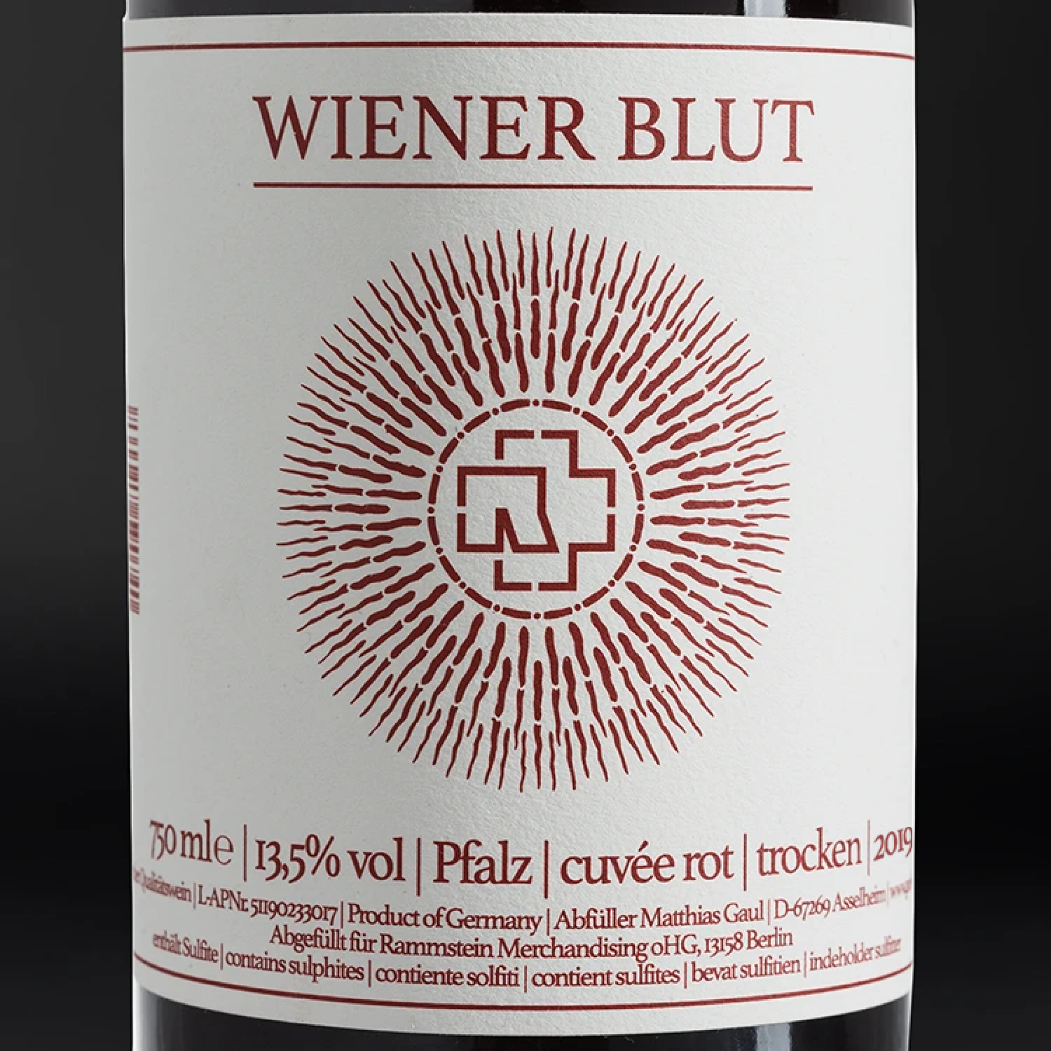 Rotweincuvée ”Wiener Blut”