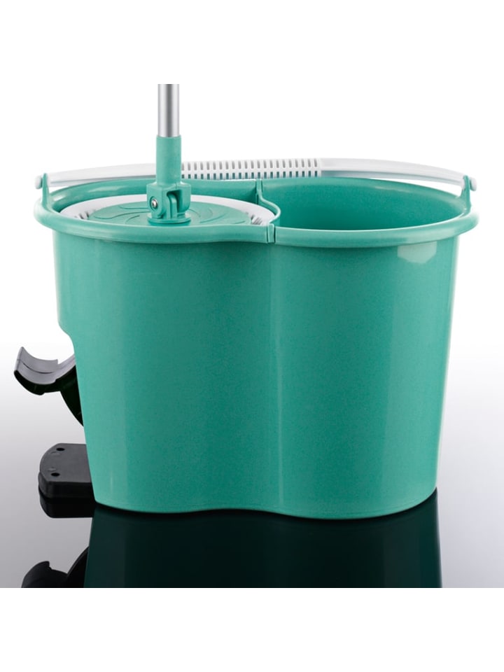CLEANmaxx CLEANmaxx Power-Wischmopp - Zwei-Kammer-Filtersystem - türkis günstig kaufen onesize
