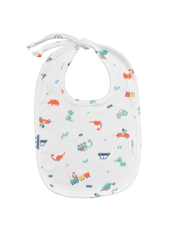 SlumberOrganix Bio Lätzchen 2er-Pack in Blau günstig kaufen onesize
