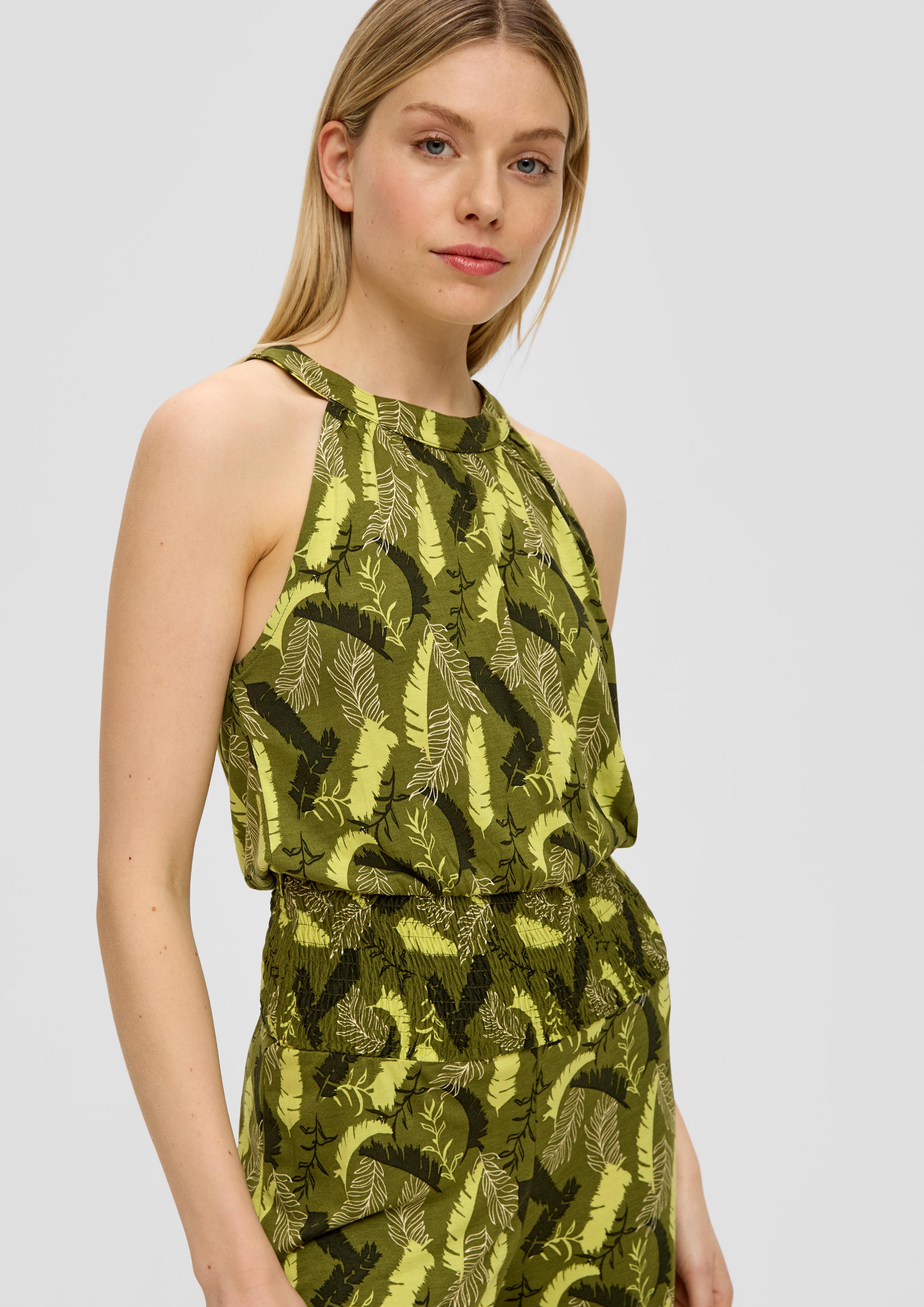 Jumpsuit mit All-over-Print  6009046-78A3