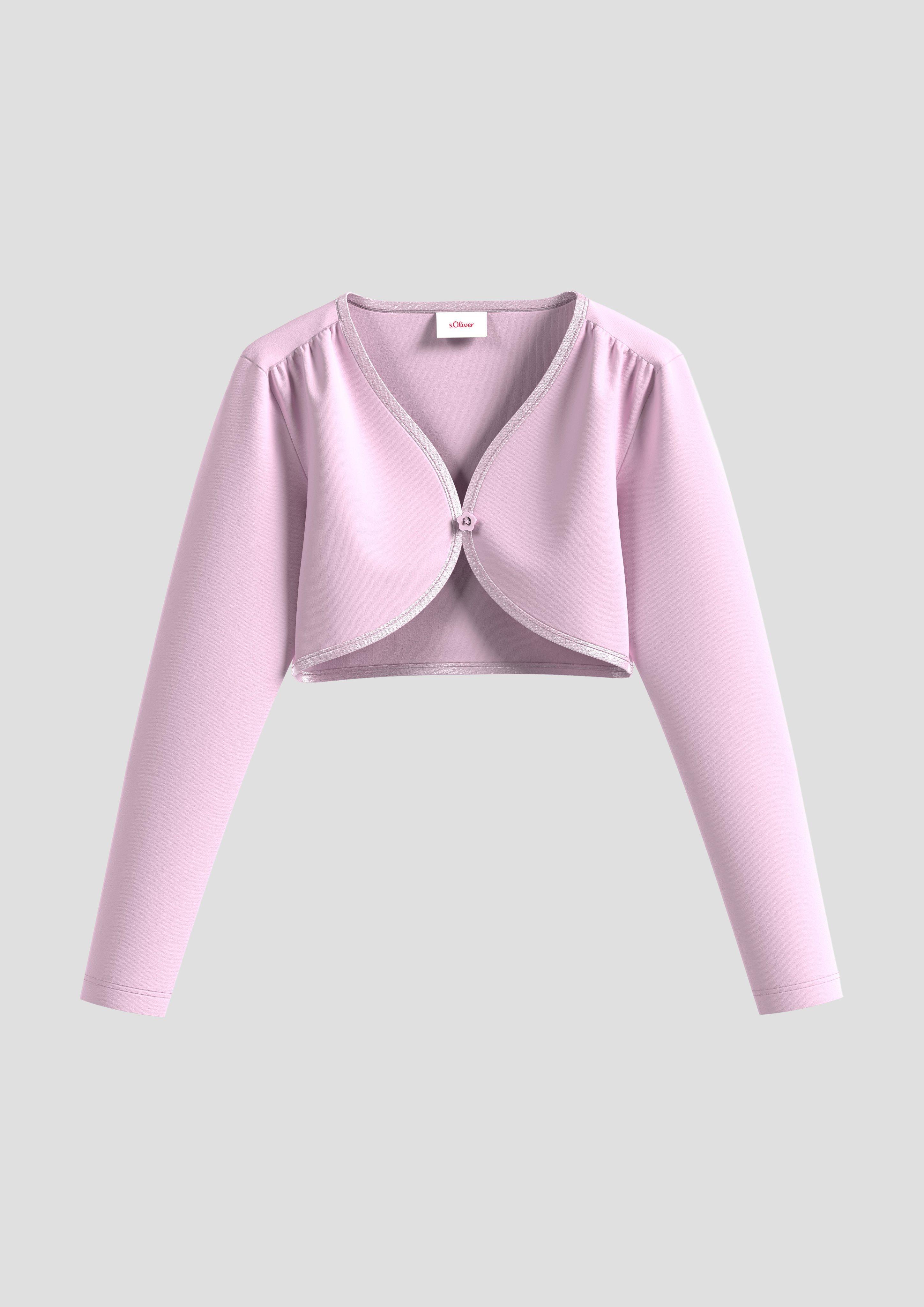 Bolero mit Blumenknopf  2140019-4073