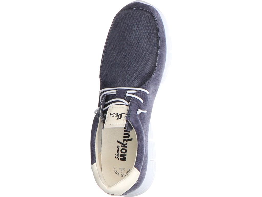 SIOUX Freizeit Schnürer blau Mokrunner-H-007