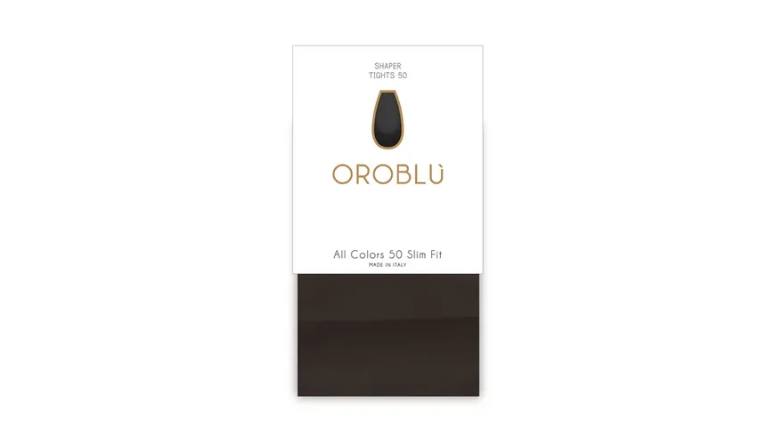 OROBLU Damen Feinstrumpfhose All Colors Slim 50 DEN Black
