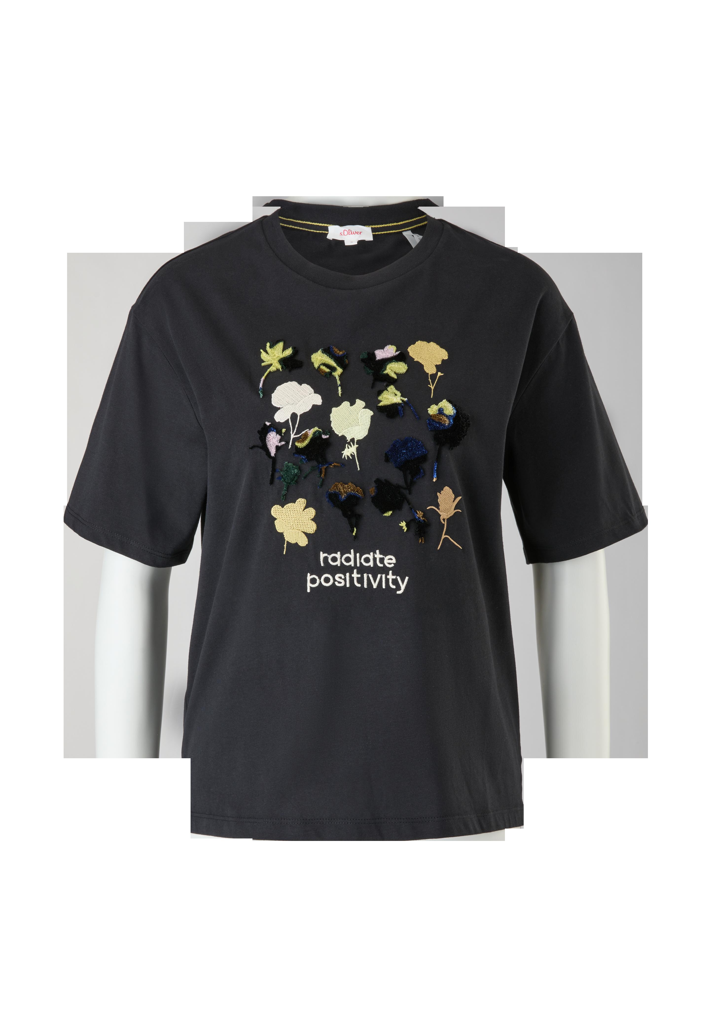 Bedrucktes T-Shirt aus Baumwolle  2122520-99D2
