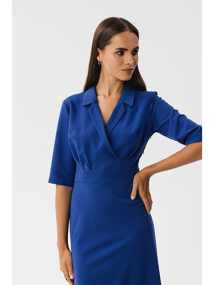 Stylove Kleid in Blau günstig kaufen