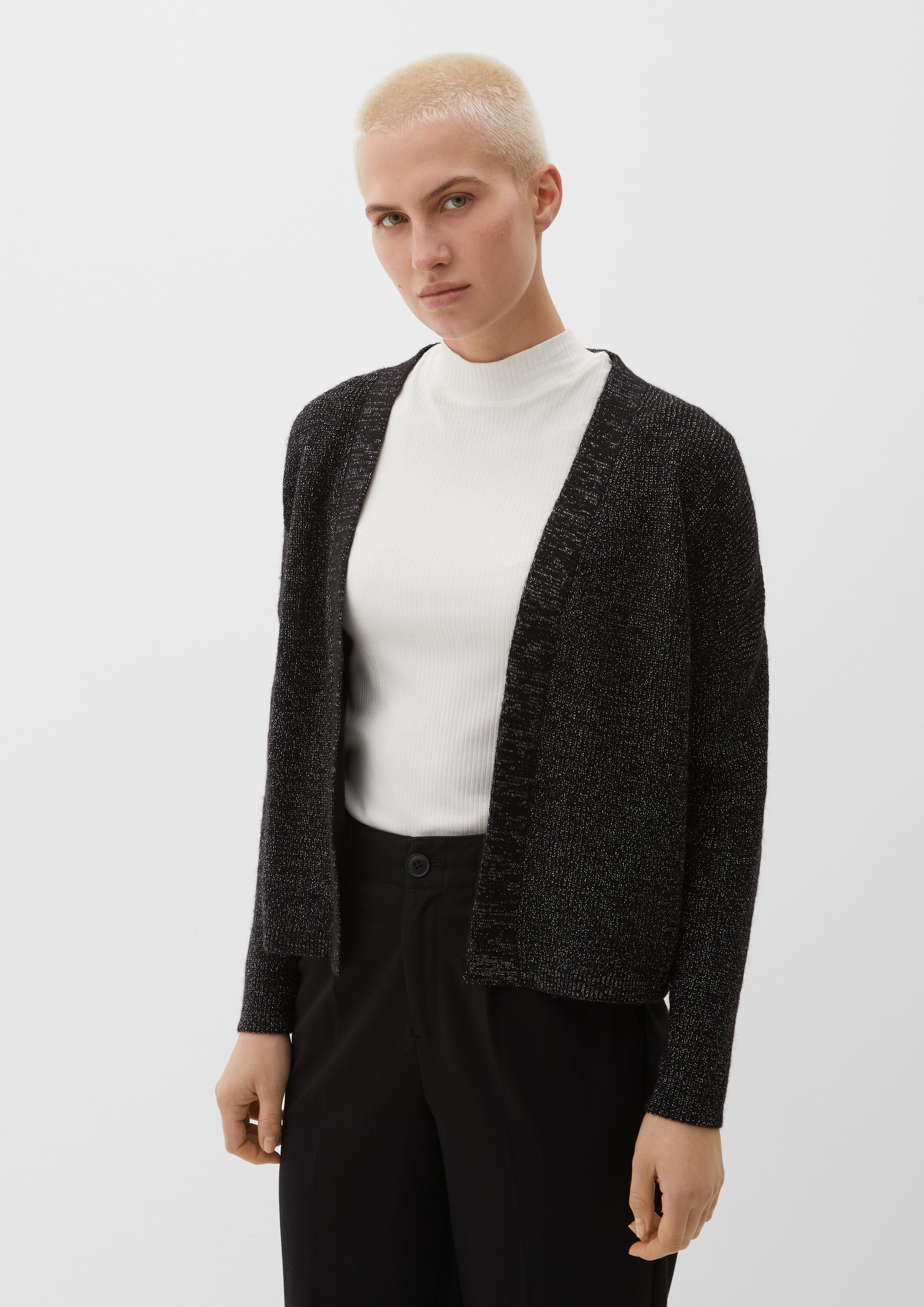 Cardigan mit Glitzergarn  2123789-99W7