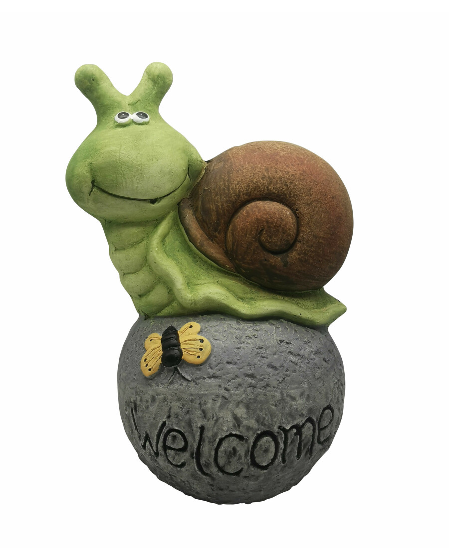 Putzige Deko-Schnecke