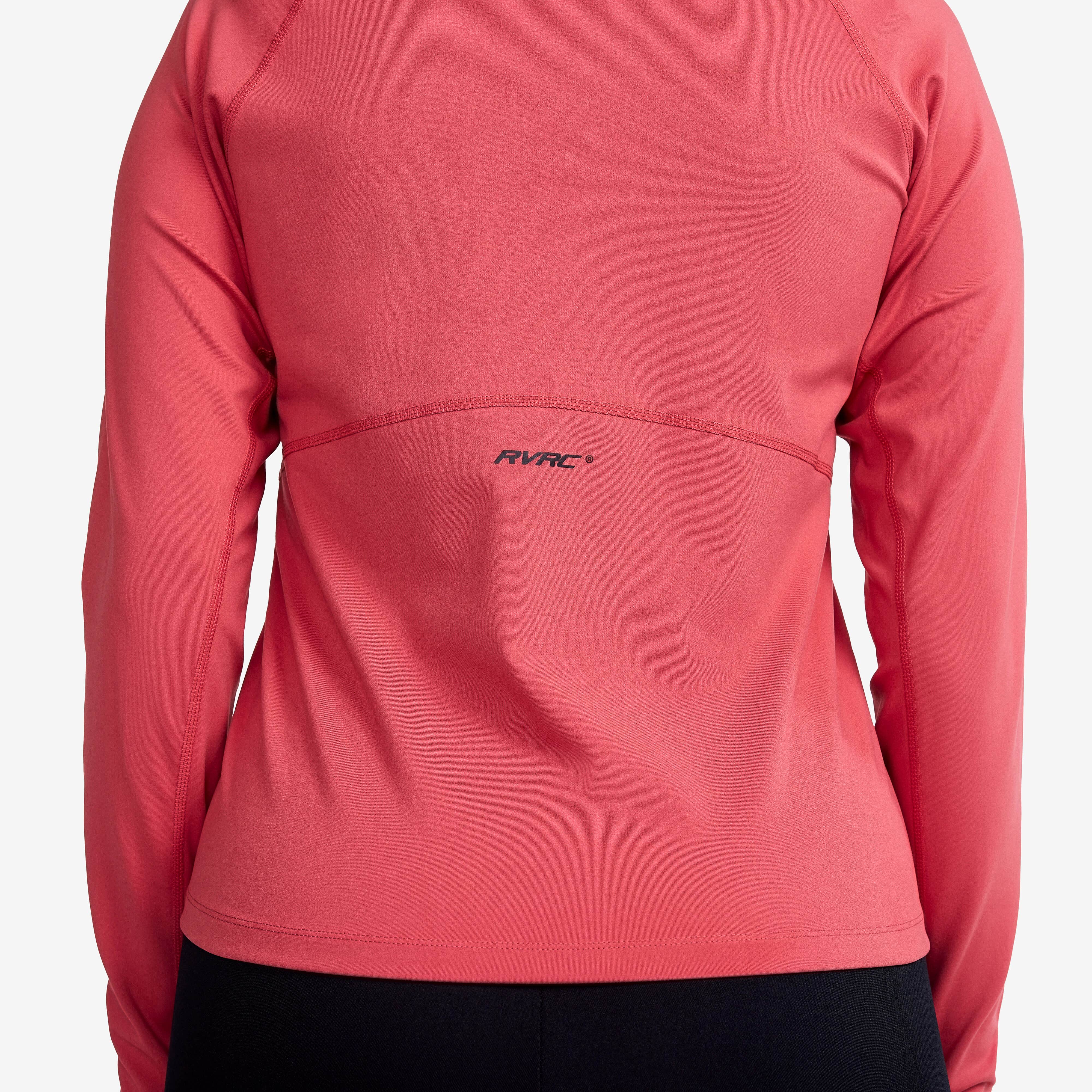 Prep Half-zip Top Femme Holly Berry