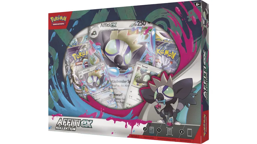 POKÉMON Sammelkartenspiel - Affiti-EX Kollektion