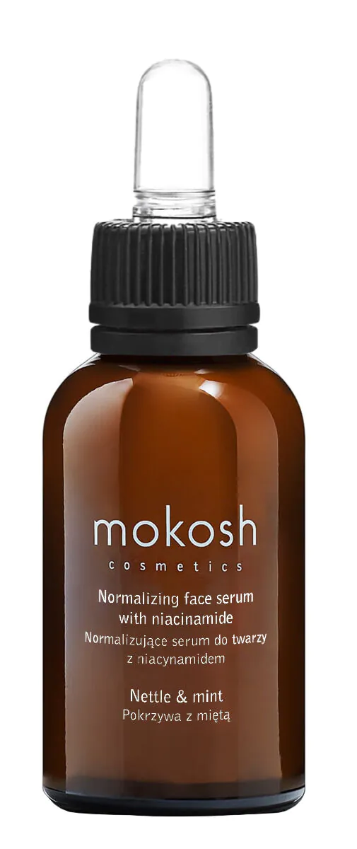 Mokosh normalizirajući serum s niacinamidom, koprivom i mentom