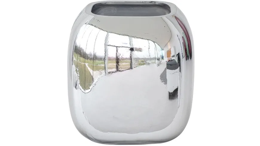 LEONARDO Vase Neve 9,3 cm silber