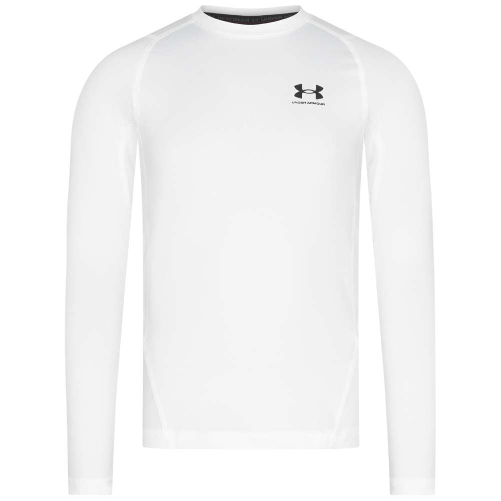 Under Armour HeatGear® FITTED Kinder Langarmshirt 1361731-100