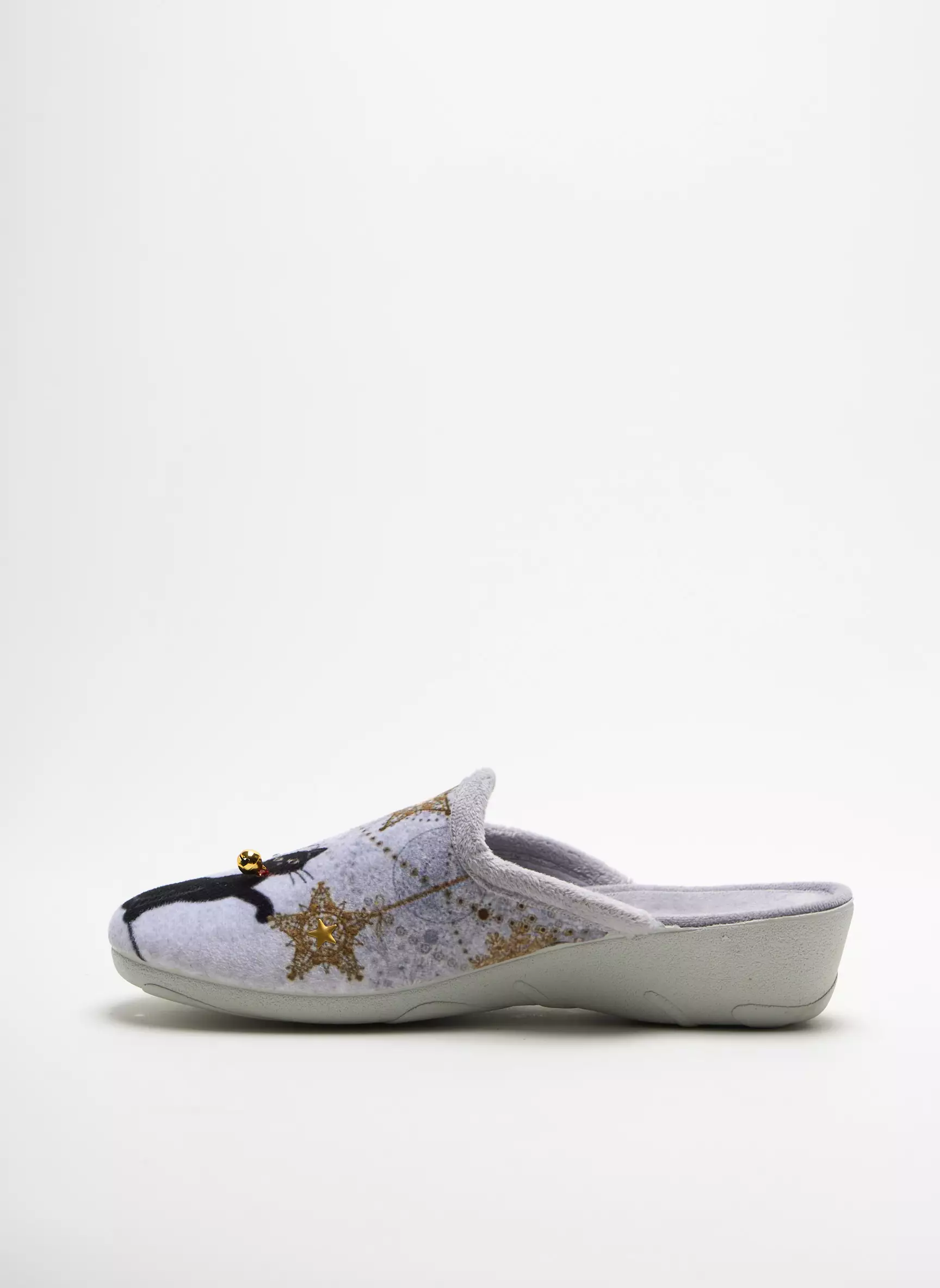 La Maison De L Espadrille Chaussons Femme couleur gris