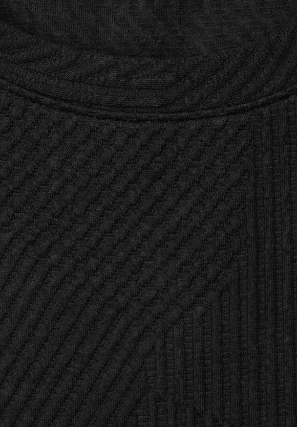 CECIL Langarmshirt mit Struktur