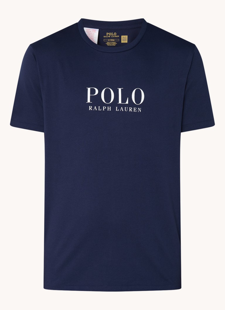 Haut de pyjama Ralph Lauren à imprimé logo