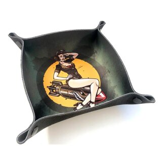 Neoprene Dice Tray: Pin-Up