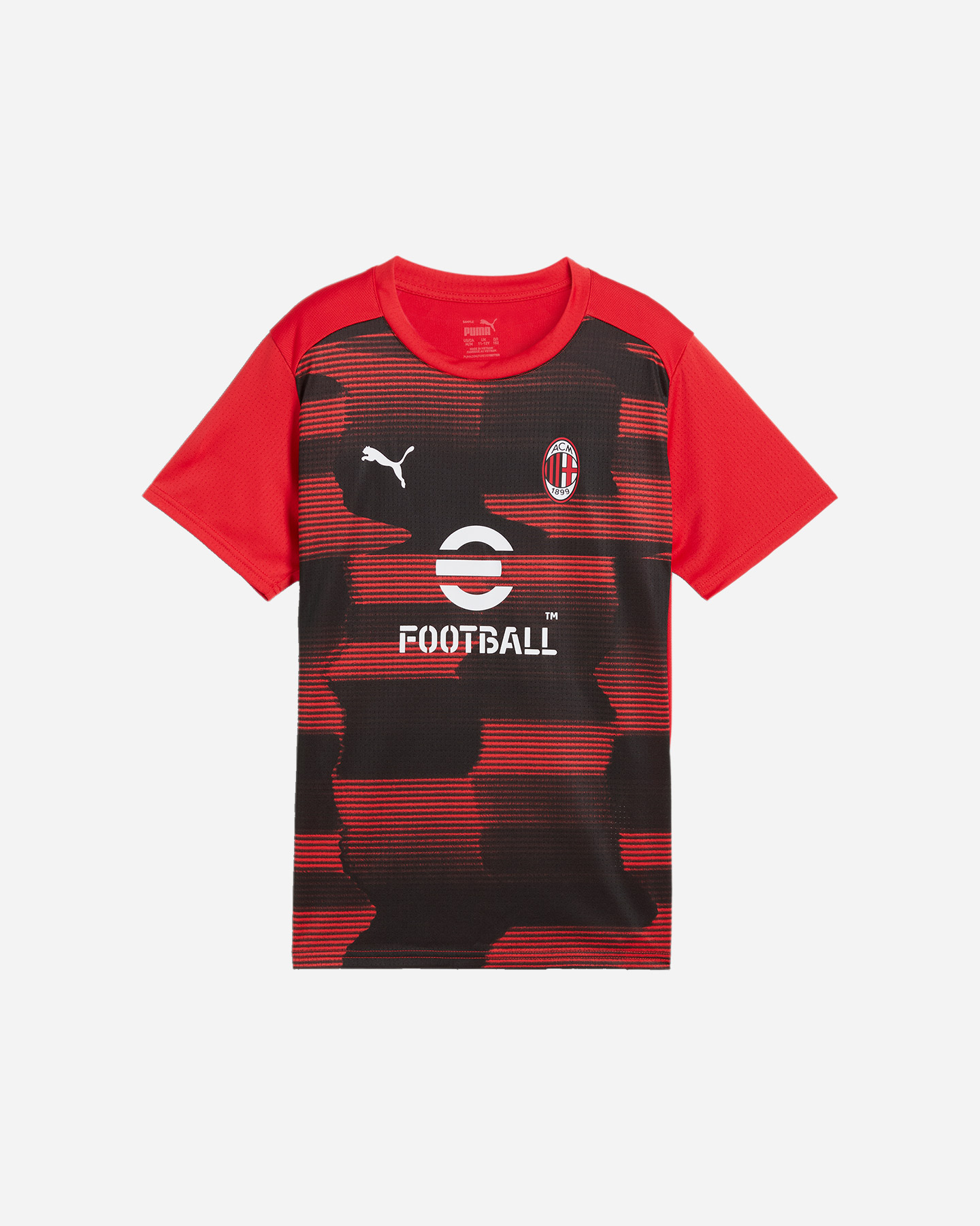 Oficiálny futbalový dres Puma AC Miláno Home Prematch 24-25 Jr 777718-01