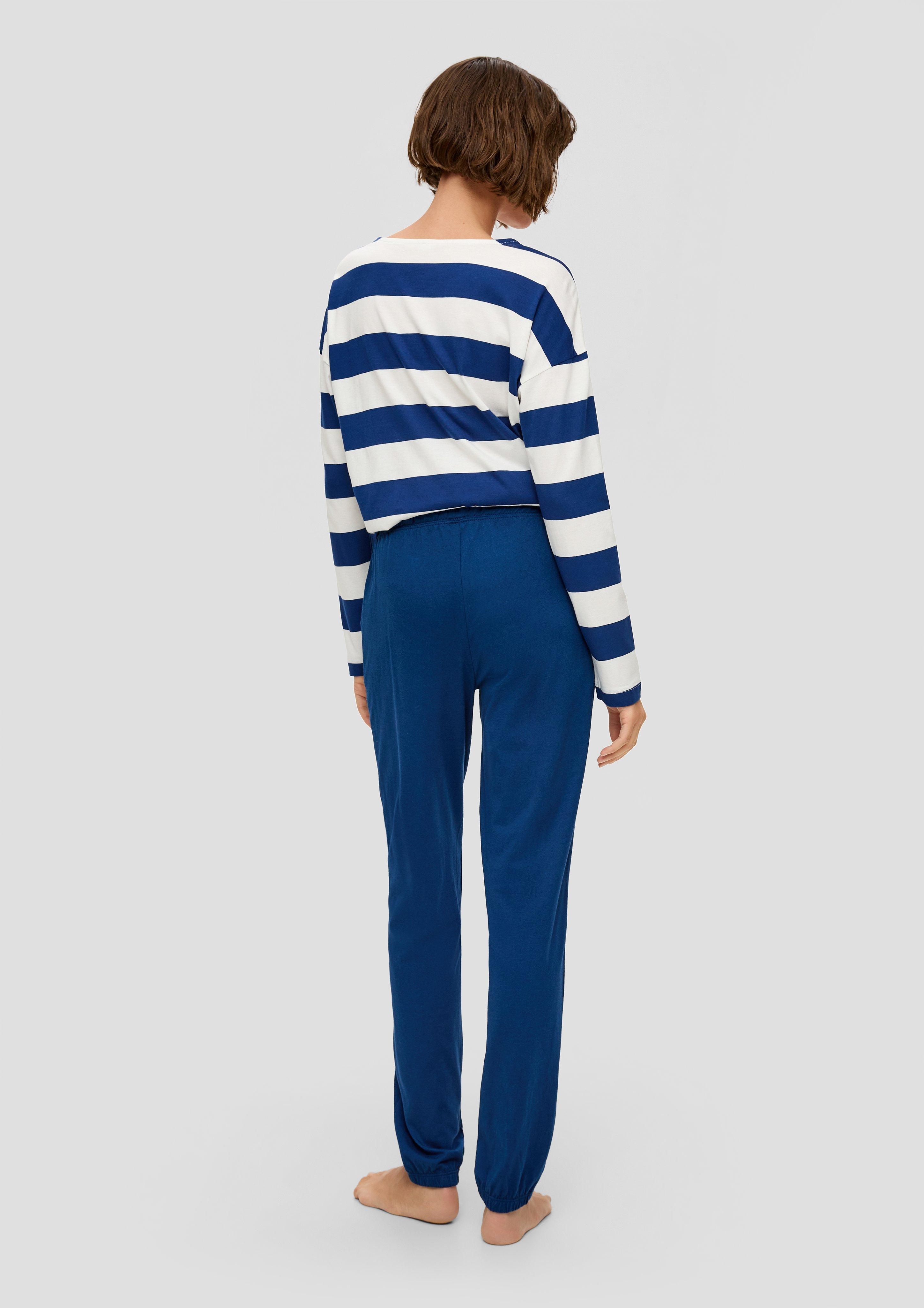 Pyjama-Hose aus Baumwollmix  6009179-5865