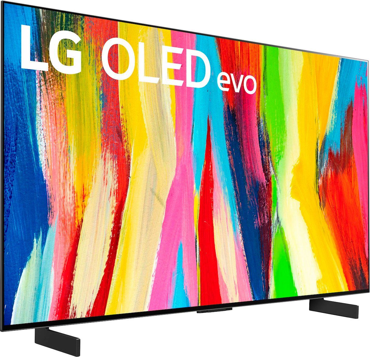 LG OLED42C27LA OLED-Fernseher (106 cm/42 Zoll, 4K Ultra HD, Smart-TV, OLED evo,bis zu 120Hz,α9 Gen5 4K AI-Prozessor,Dolby Vision & Atmos)