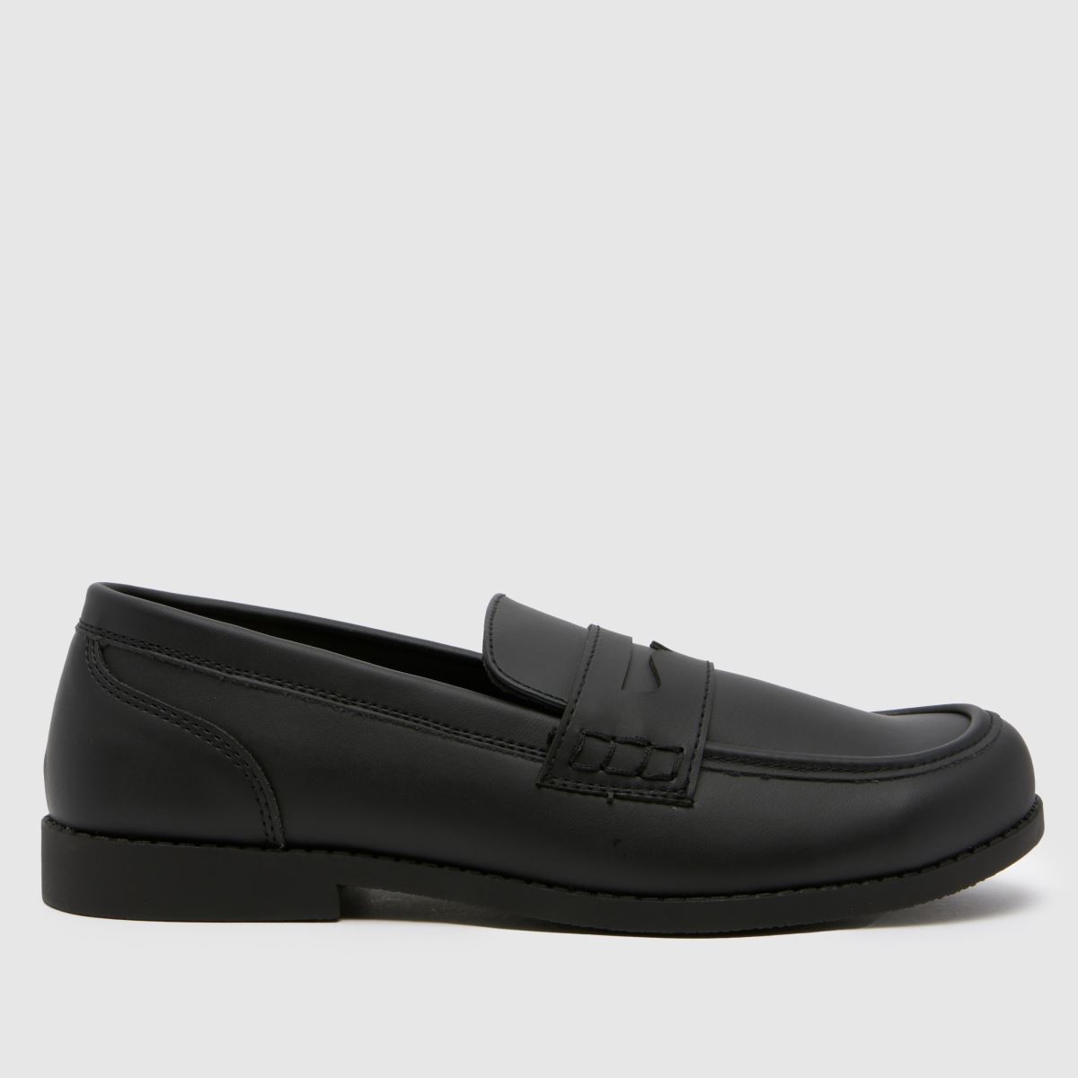 Schuh svarta blixtloafers Pojkar Barnskor