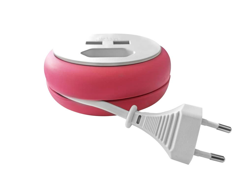Powertec Electric Reiseadapter - Beere