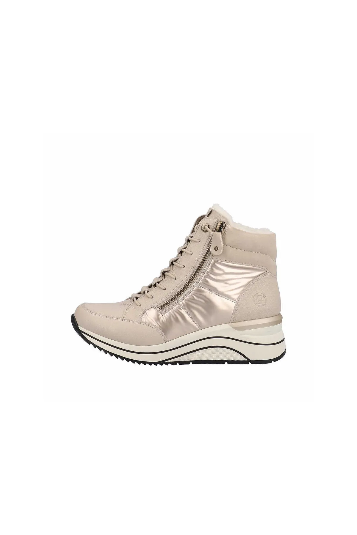 Remonte  Stiefelette - Beige - Flacher Absatz