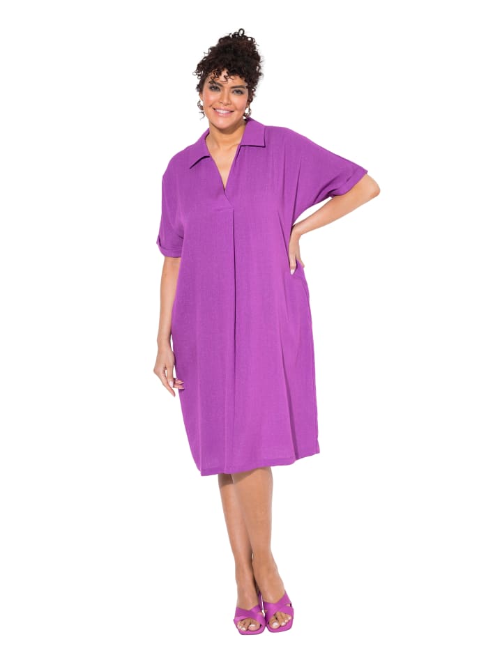 Ulla Popken Kleid in violett günstig kaufen