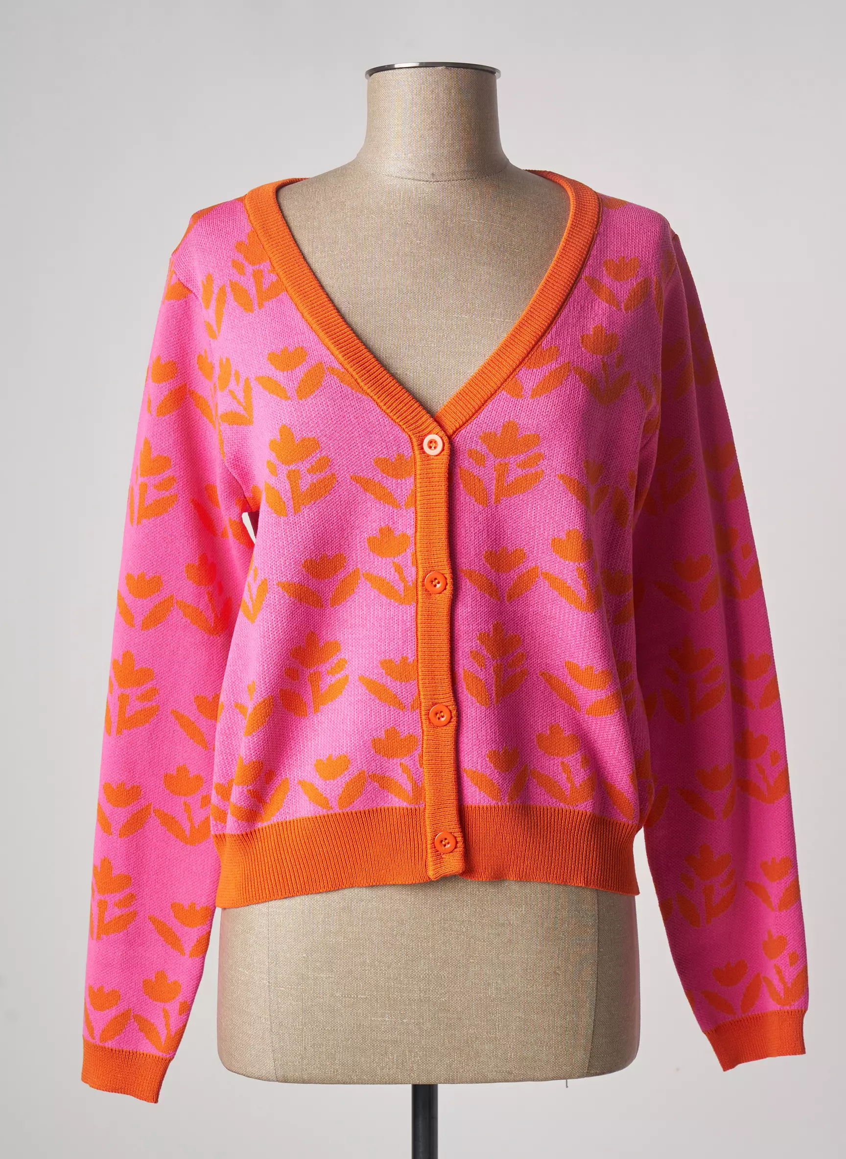 Compania Fantastica Cardigans Femme couleur rose